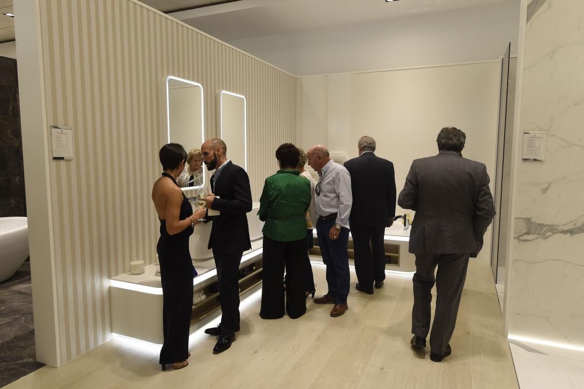 Fotos de la inauguración de la nueva tienda de Porcelanosa en Madrid