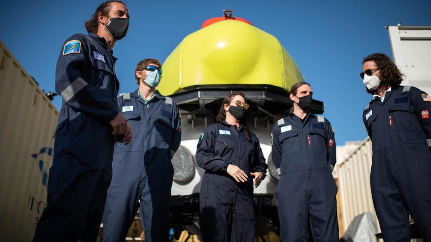 El submarino Piscis VI podría reforzar las labores de búsqueda de Anna y Tomás Gimeno
