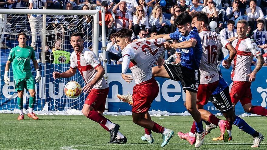 Imágenes del partido de ida del play-off Alcoyano Sanse 0-2