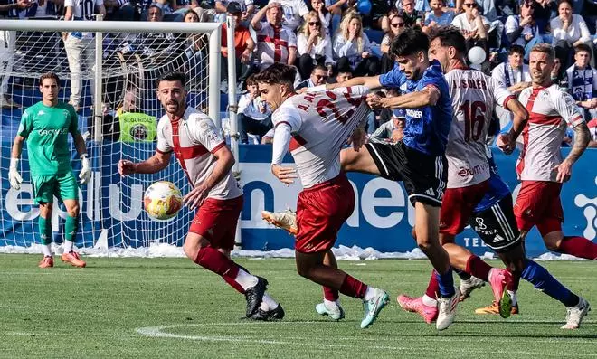 Imágenes del partido de ida del play-off Alcoyano Sanse 0-2