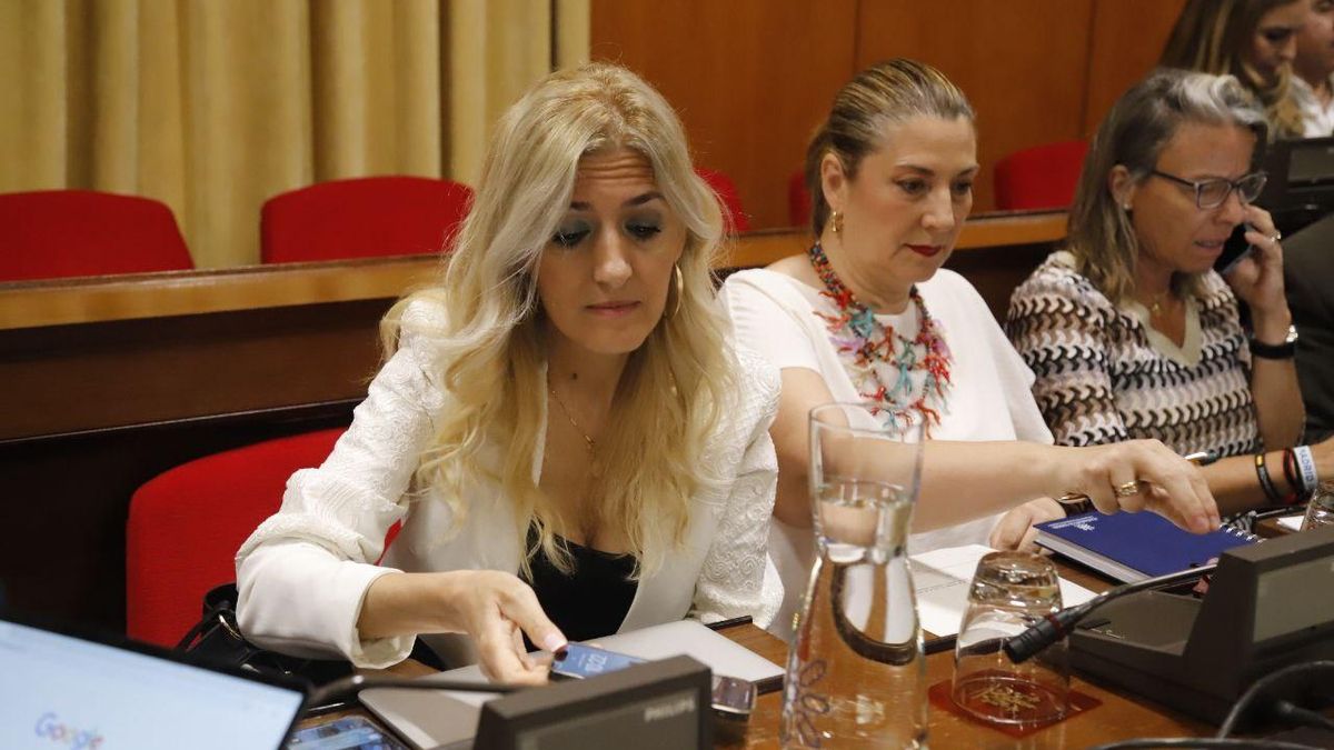 La concejala Lourdes Morales, en la sesión plenaria.