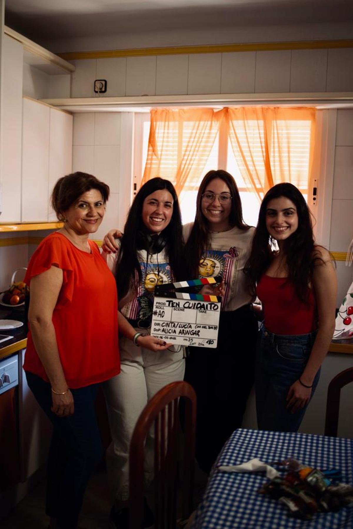 Inma Valverde, Lucía Criado, Cinta Guerrero y Loren Mairena