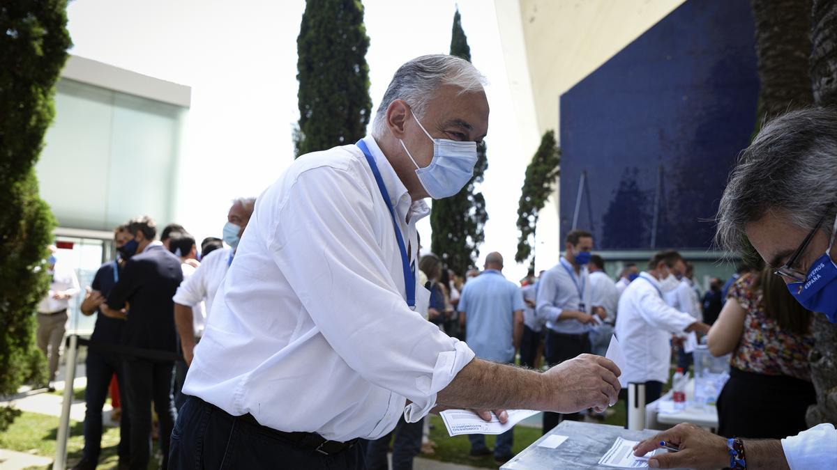 El vicepresidente del grupo popular europeo, Esteban González Pons.