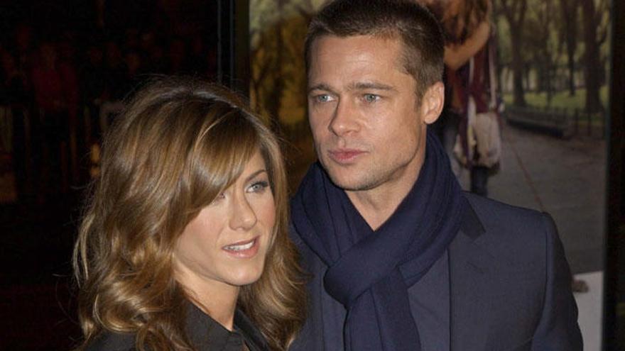 Jennifer Aniston y Brad Pitt fue pareja de moda en los 90