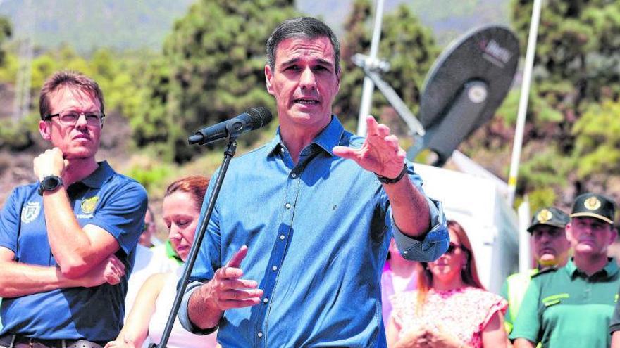 Pedro Sánchez anuncia la declaración de zona catastrófica