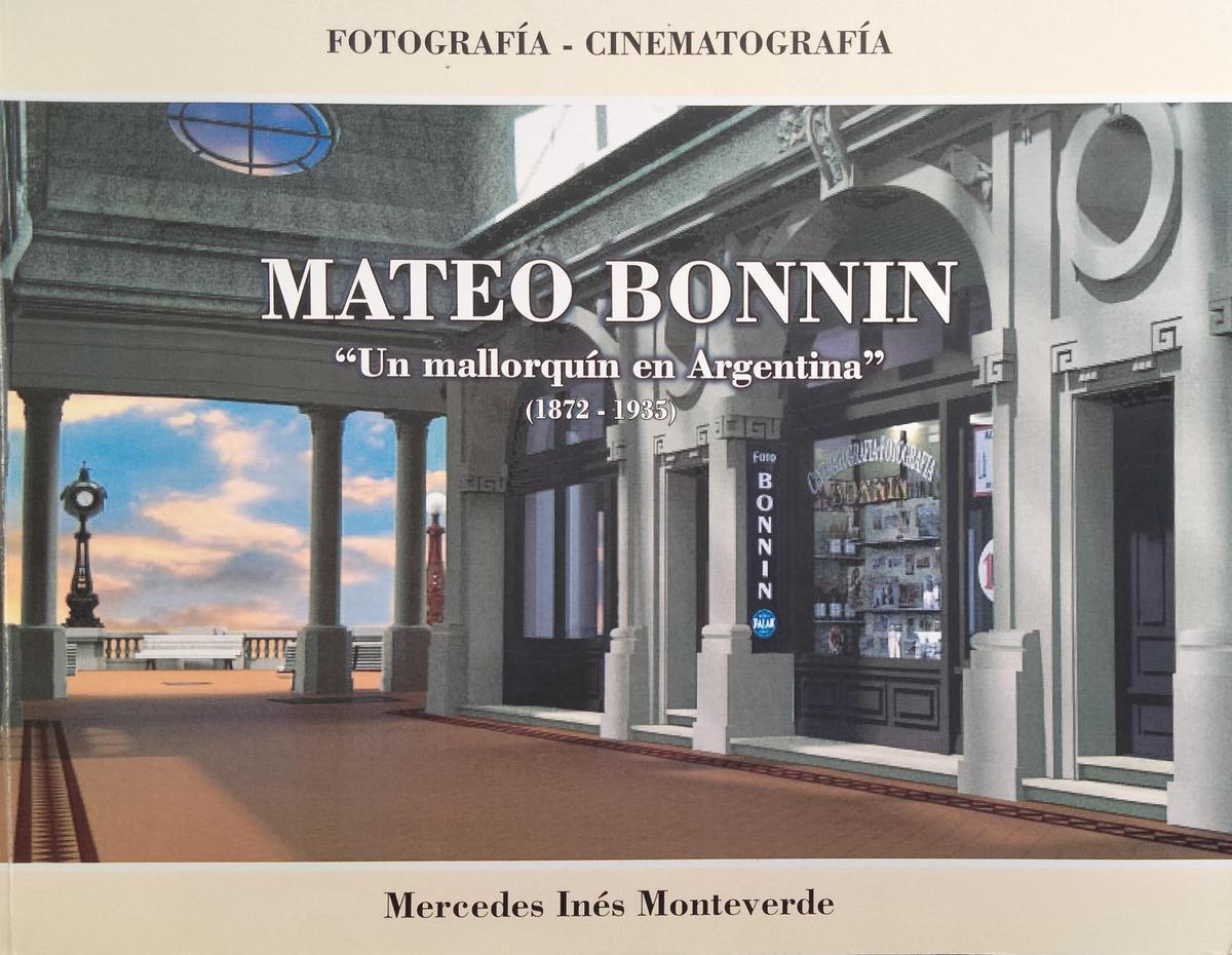 Portada del libro biográfico, obra de Mercedes Inés Monteverde.