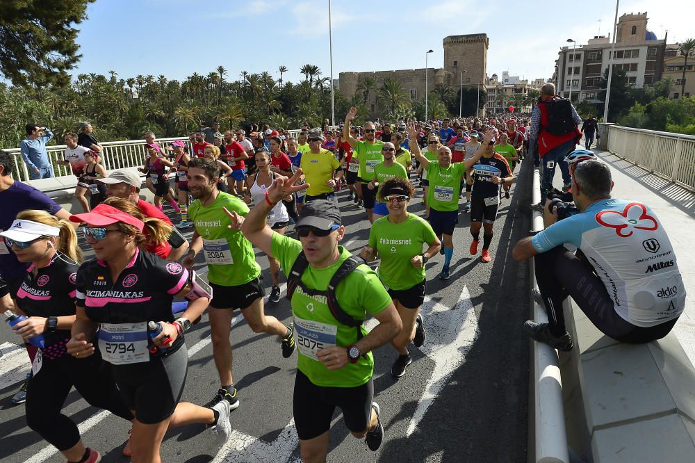 Las mejores imágenes de la Media Maratón de Elche