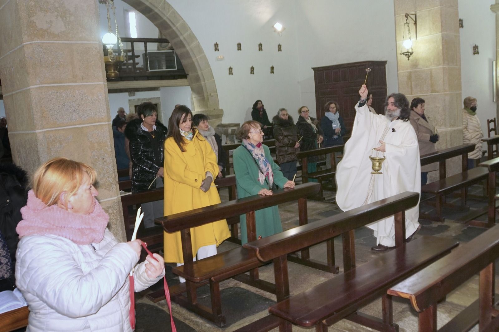 Rabanales celebra las vísperas de San Blas con la "Misa de Parida"
