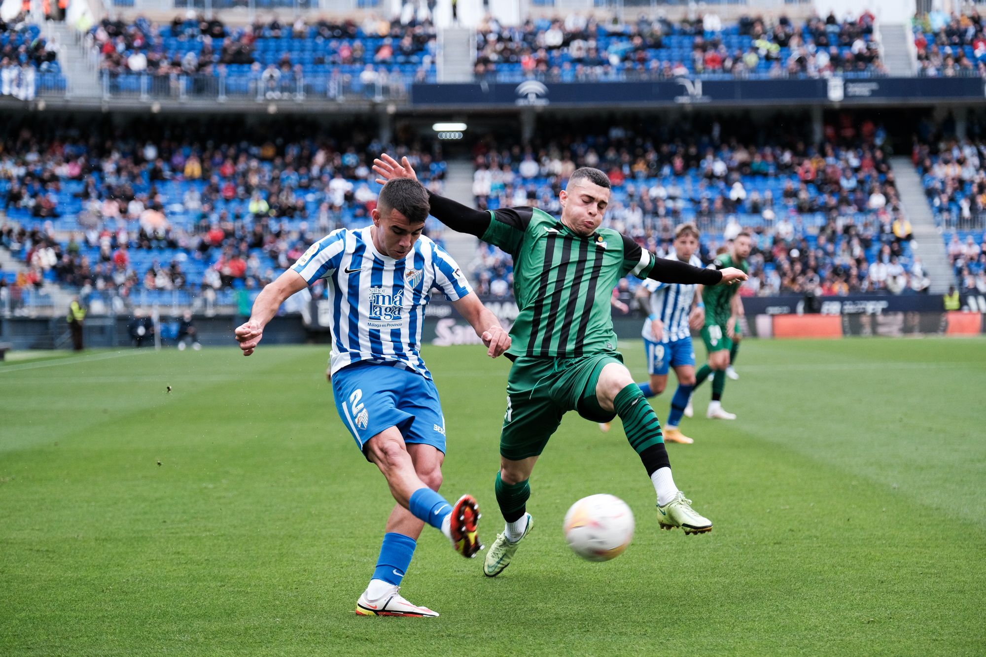 Las imágenes del Málaga CF - SD Éibar en La Rosaleda