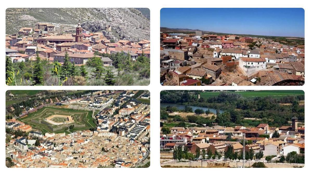 Cuatro municipios aragoneses aspiran a alzarse con el reconocimiento como Pueblo Tecnológico e Innovador: El Burgo de Ebro, Utrillas, Jaca y Ricla.