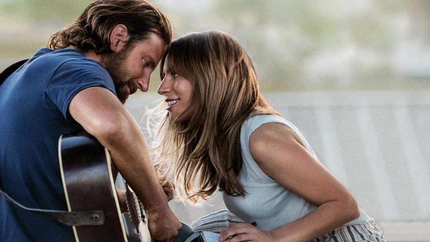 Bradley Cooper y Lady Gaga, en &#039;Ha nacido una estrella&#039;.