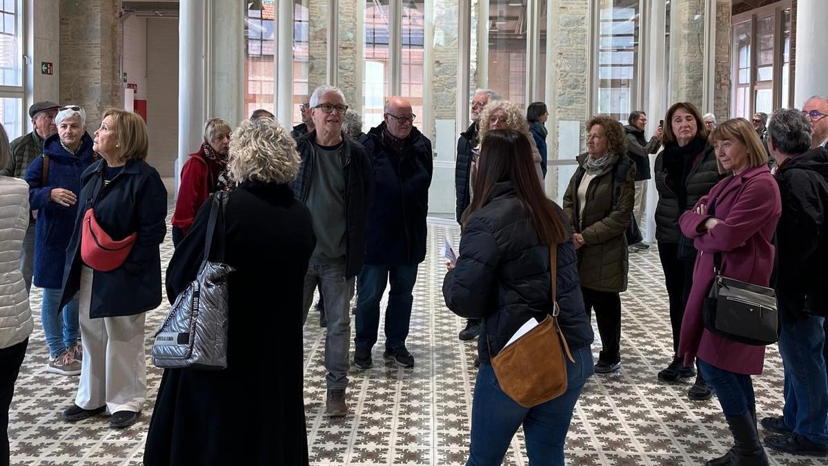 L’interior rehabilitat de l’edifici d’oficines