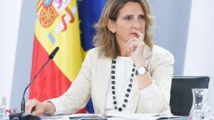 La vicepresidenta tercera y ministra para la Transición Ecológica, Teresa Ribera, en una imagen de archivo.