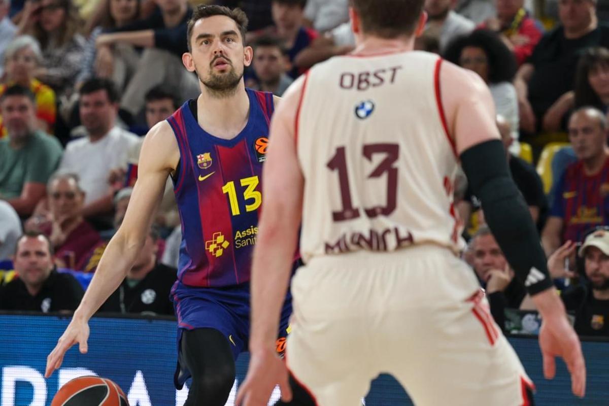 Satoransky recibió el alta médica y volvió a jugar con el Barça