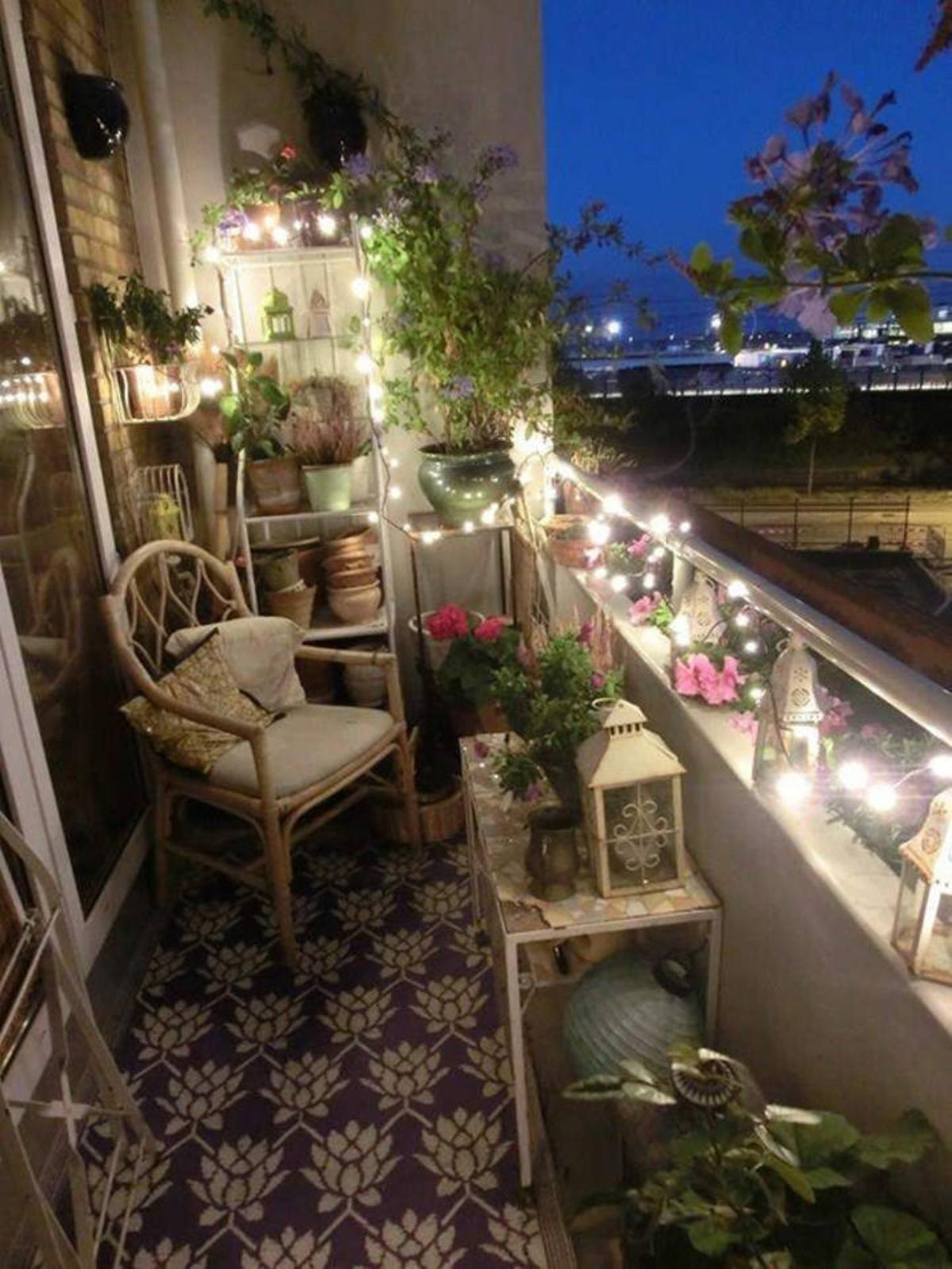 Ideas para decorar balcones pequeños