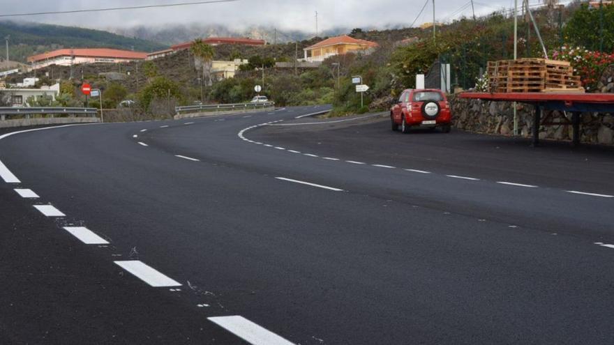 La carretera LP-3. |