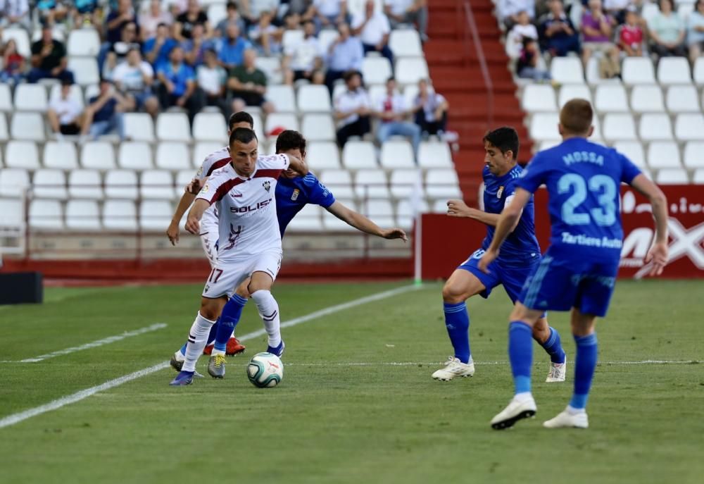 El Albacete - Oviedo en imágenes