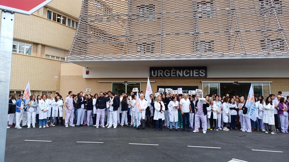 Los médicos saldrán a la calle este jueves en Castellón.