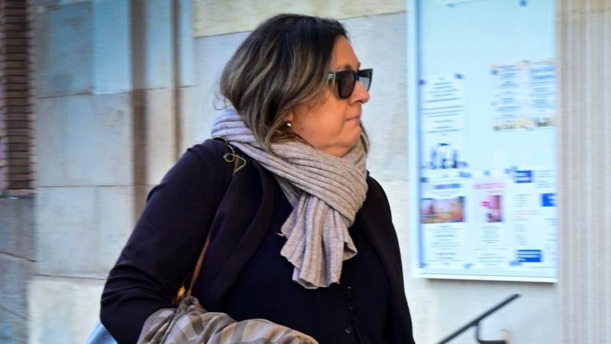 Elena Fort acudió al funeral de Carles Vilarrubí