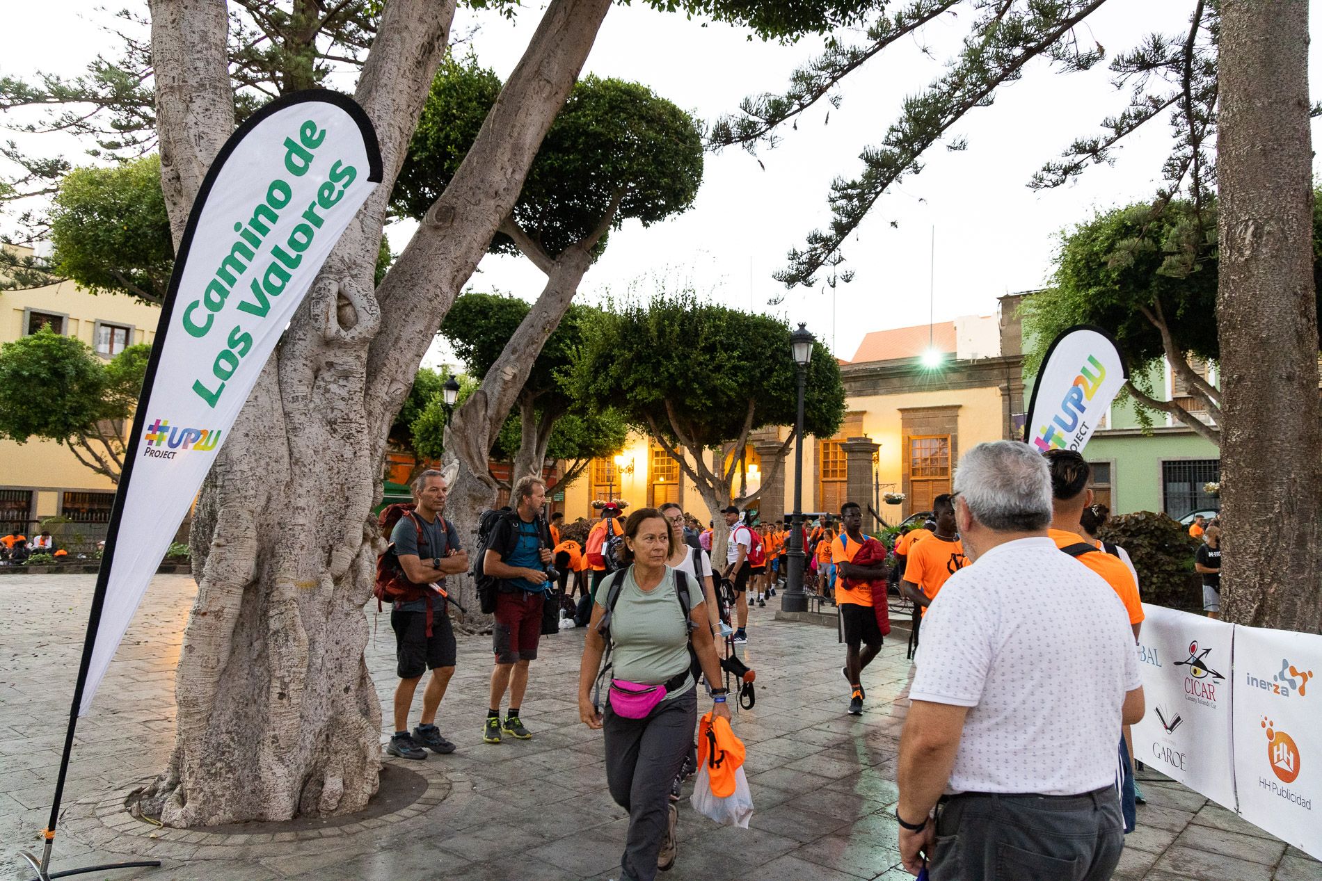 Salida del Camino de los Valores de UP2U desde Gáldar