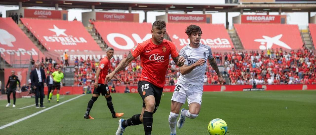 Maffeo, a la carrera, junto a Collado.