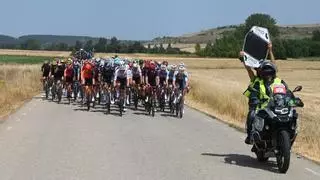 Pavel Bittner, primer líder de la Vuelta Ciclista a Burgos