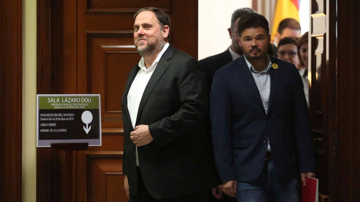 El Supremo deniega el permiso a Junqueras para jurar su cargo de eurodiputado