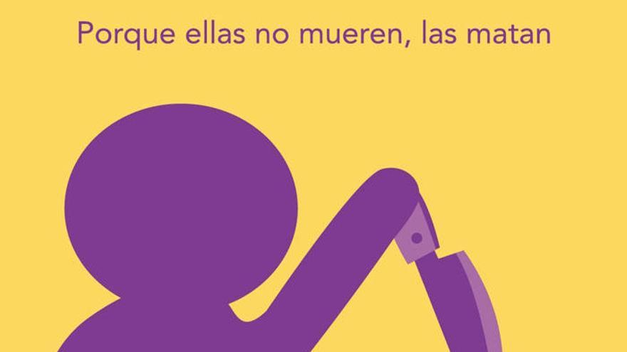 Viñeta de la campaña &#039;Ellas no mueren, las matan&#039;.