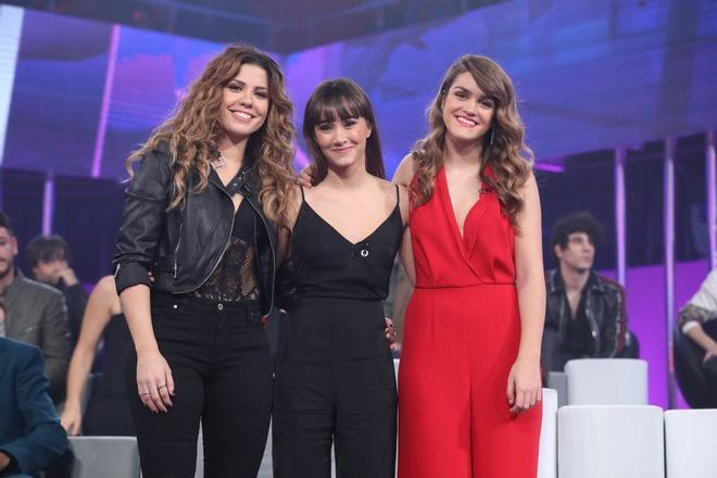 Miriam, Aitana y Amaia finalistas de OT 2017