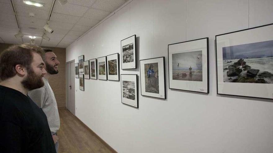 La exposición fotográfica &quot;La mina y la mar&quot;.