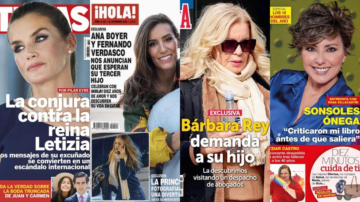 Portadas del corazón hoy, 13 de diciembre