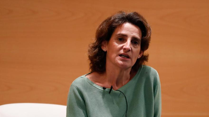 La ministra para la Transición Ecológica,Teresa Ribera.