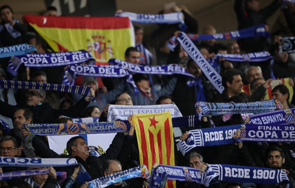 Les imatges de l'Espanyol-Barça de la Copa