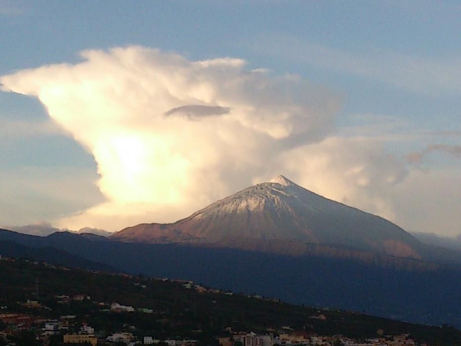 Nieve en el Teide