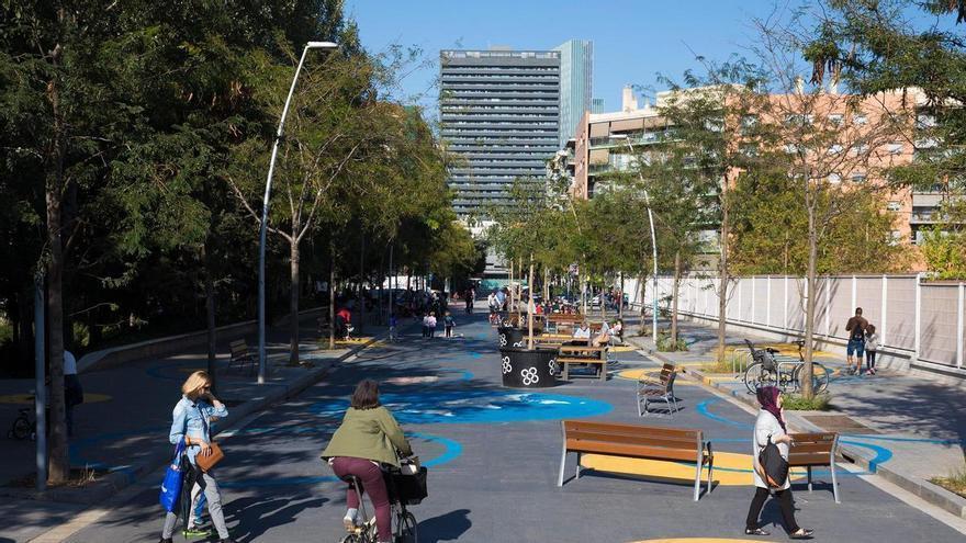 La superilla del Poblenou compleix 10 anys: de la prova pilot a un model en contínua expansió a Barcelona