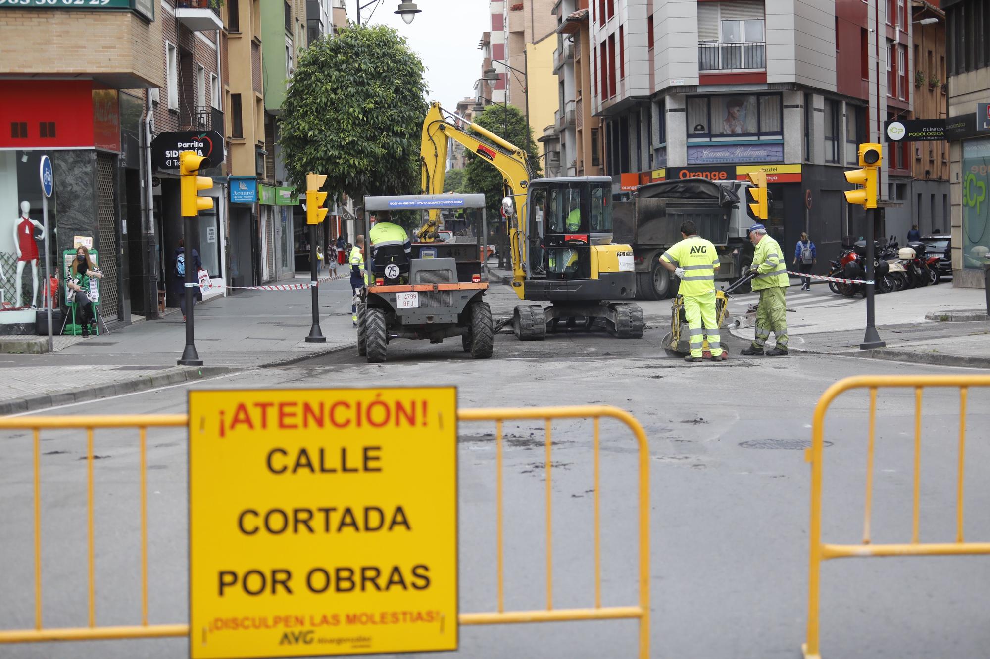 EN IMÁGENES: Cortes de tráfico en la avenida de la Argentina