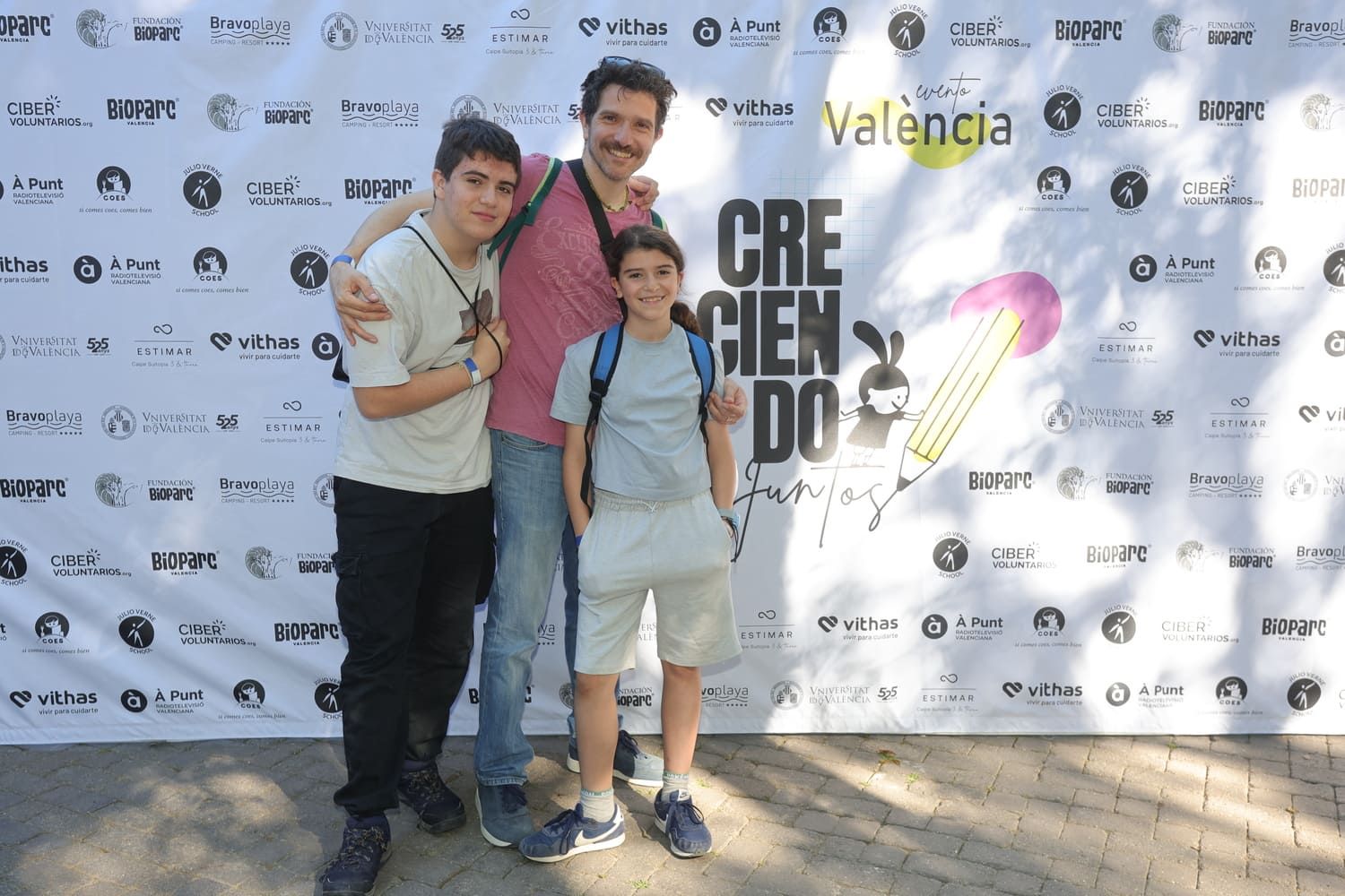 'Creciendo Juntos' en Bioparc València: photocall de todos los asistentes