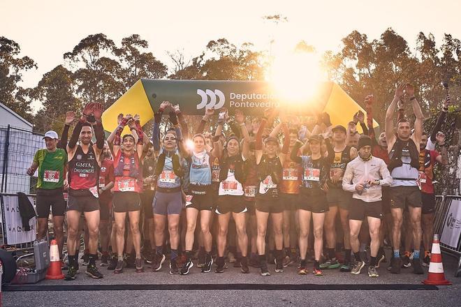 El V Trail do Nocedo (Bueu), con récord de participación