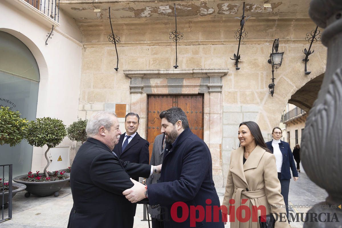 Clausura Año Jubilar de Caravaca (recepción de invitados)