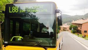 La única línea de autobús que va de Sant Climent a Viladecans