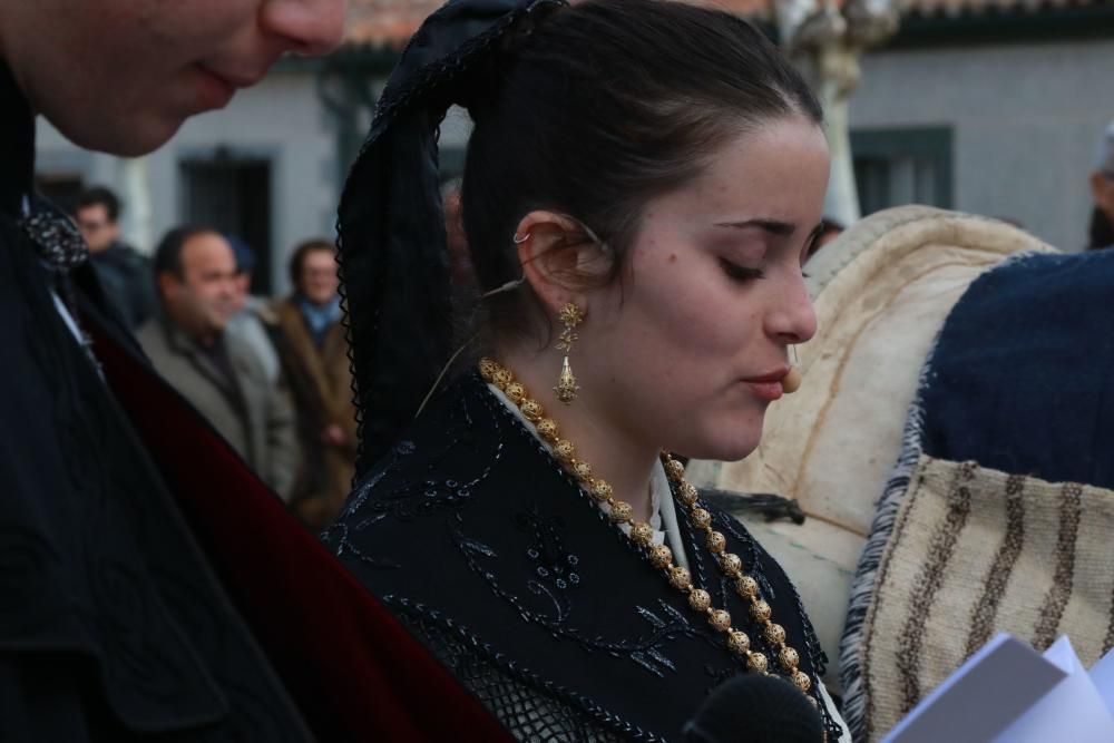 Celebración del día de san Antón en Monfarracinos.