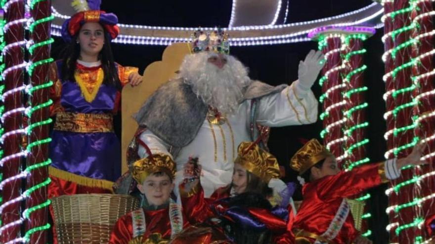 Melchor, en la cabalgata de Mieres del pasado año. | A. VELASCO