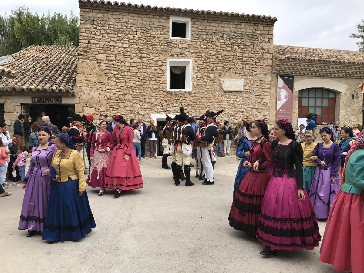 Fuendetodos, el que fue hogar de Francisco de Goya, realiza recreaciones históricas con fiestas goyescas para homenajear al pintor.