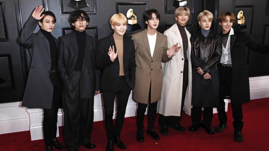 BTS nominados para los Grammys