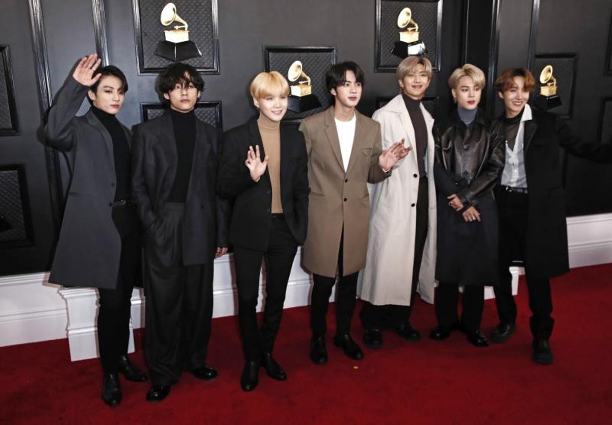 BTS nominados para los Grammys
