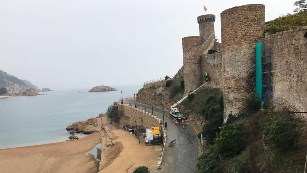 Rehabilitació de la muralla de la Vila Vella de Tossa de Mar