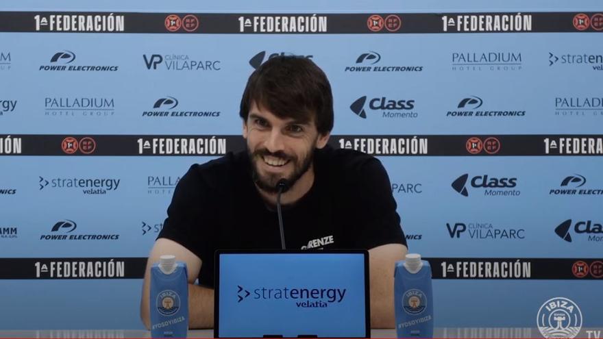 Eugeni Valderrama, de la UD Ibiza: &quot;Es espectacular que la afición ya esté así con nosotros, nos genera mucha ilusión&quot;