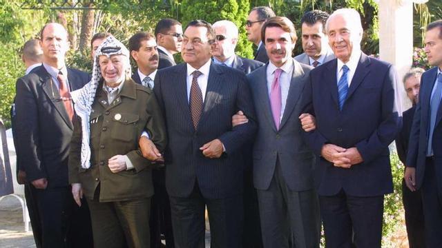 Cara a cara con Mubarak en Mallorca