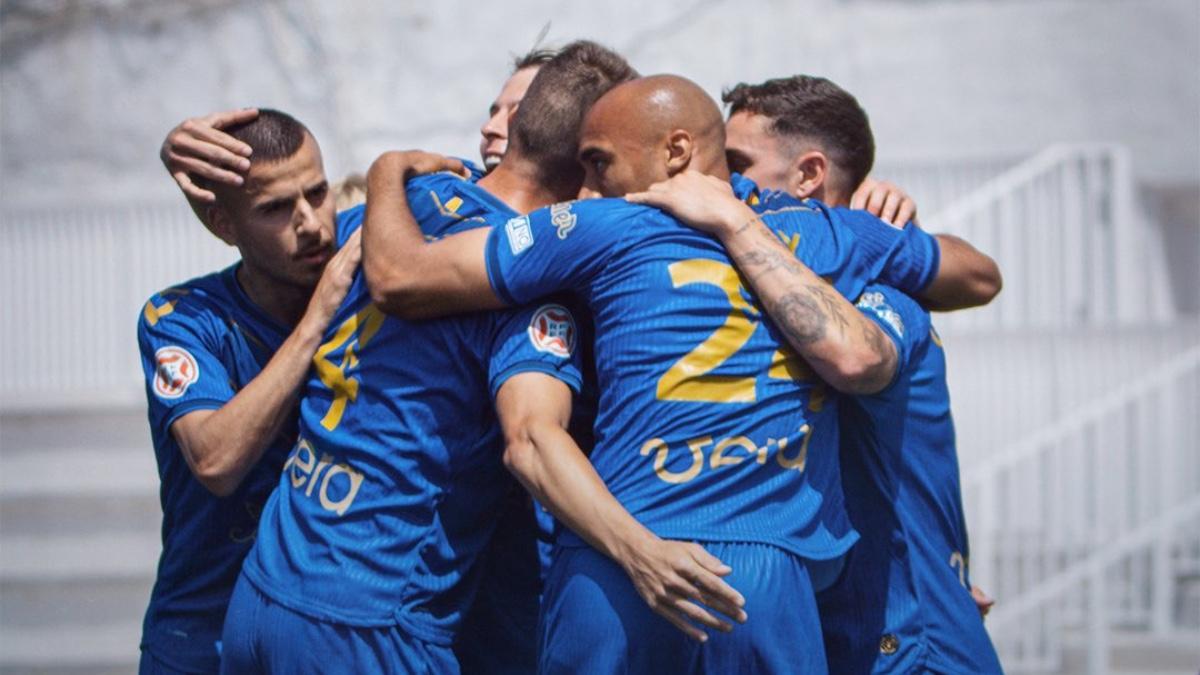 La celebración del tanto del empate