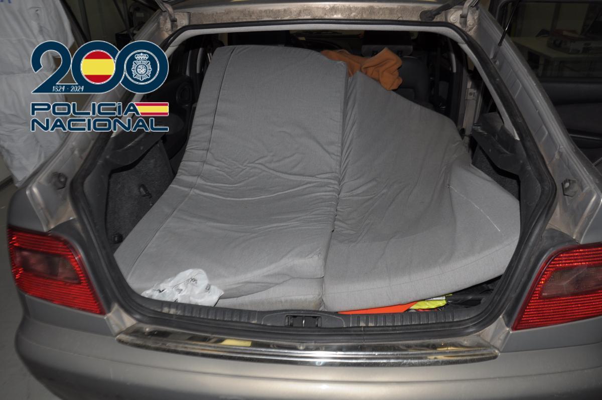 Vehículo del sospechoso.